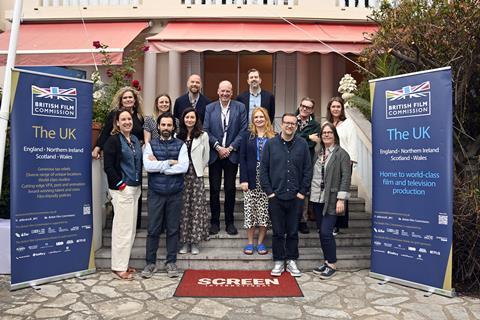 Screen International / British Film Commission roundtable, May 16, Cannes